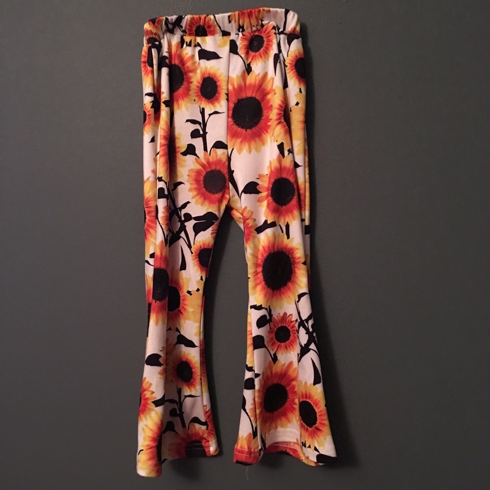 Sunflower Boutique Bell-bottom Toddler Pants